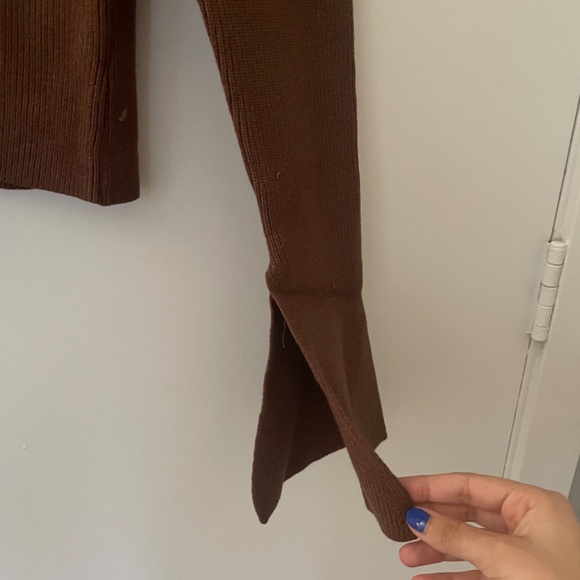 NWT Princess Polly Sherry long sleeve top brown - Picture 4 of 5